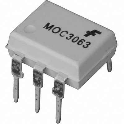 MOC3063M এনালগ আইসোলেটর IC Optoisolators Triac SCR আউটপুট