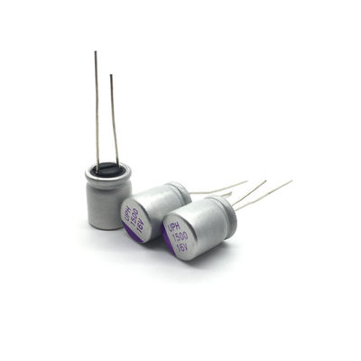 16V1500UF সলিড ইলেক্ট্রোলাইটিক ক্যাপাসিটর পাওয়ার ফিল্টার ক্যাপ UPH1C152M1012 কম ESR ক্ষমতা