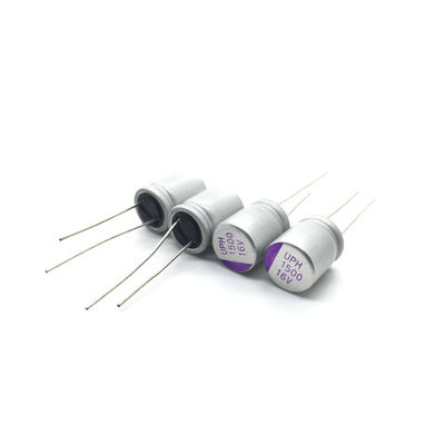 16V1500UF সলিড ইলেক্ট্রোলাইটিক ক্যাপাসিটর পাওয়ার ফিল্টার ক্যাপ UPH1C152M1012 কম ESR ক্ষমতা