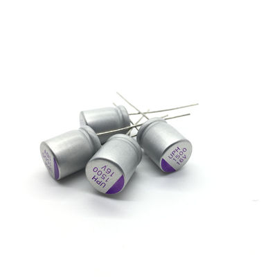 16V1500UF সলিড ইলেক্ট্রোলাইটিক ক্যাপাসিটর পাওয়ার ফিল্টার ক্যাপ UPH1C152M1012 কম ESR ক্ষমতা